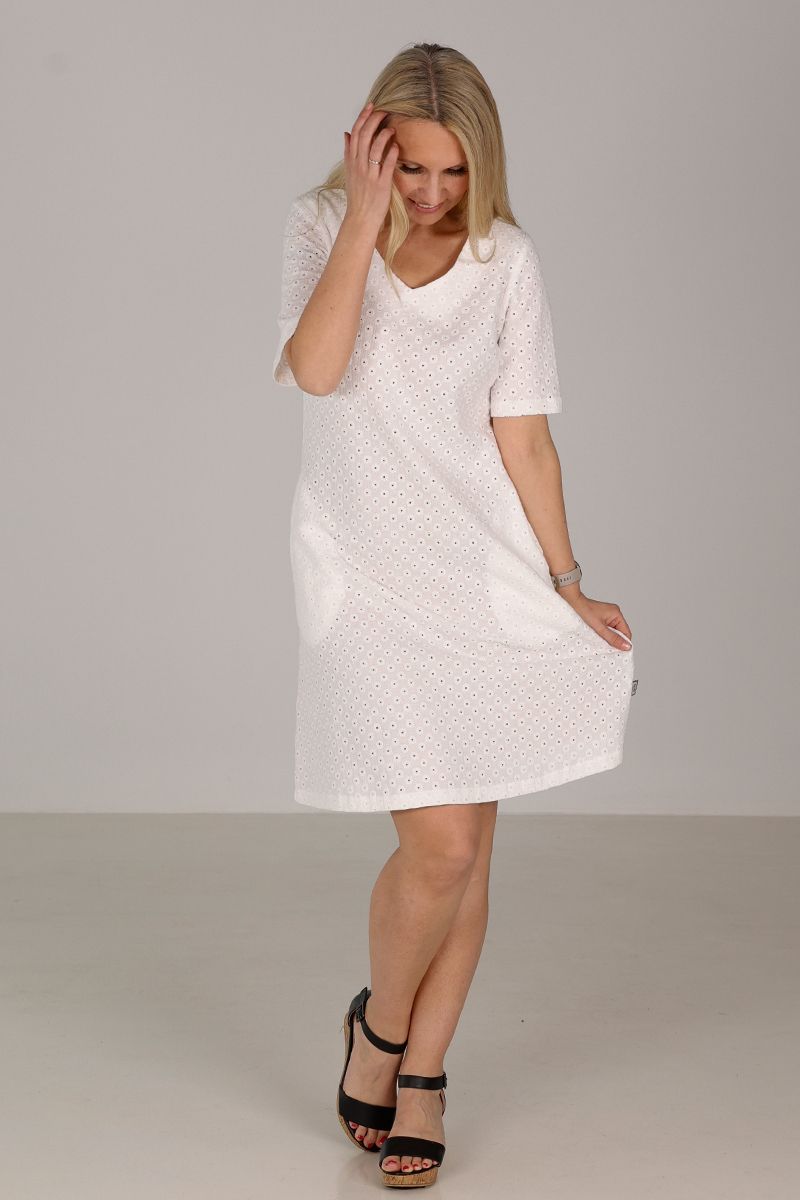 Loretta white dress