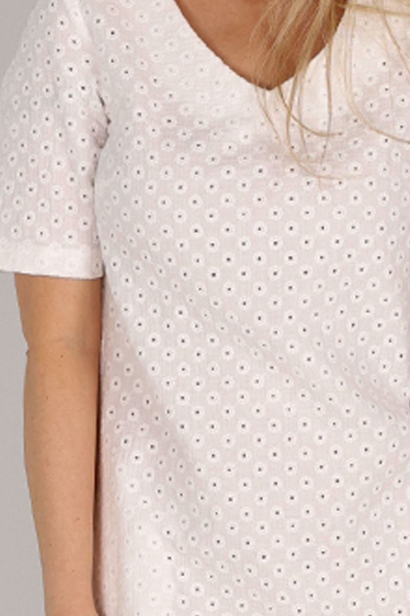 Loretta white dress